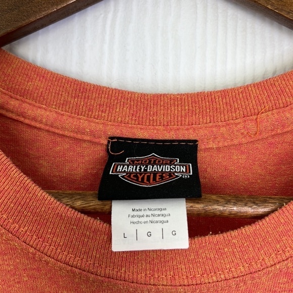 Harley Davidson - Key West Conch Republic Palm Tree & Pelicans Harley T Shirt LG - Picture 6 of 8